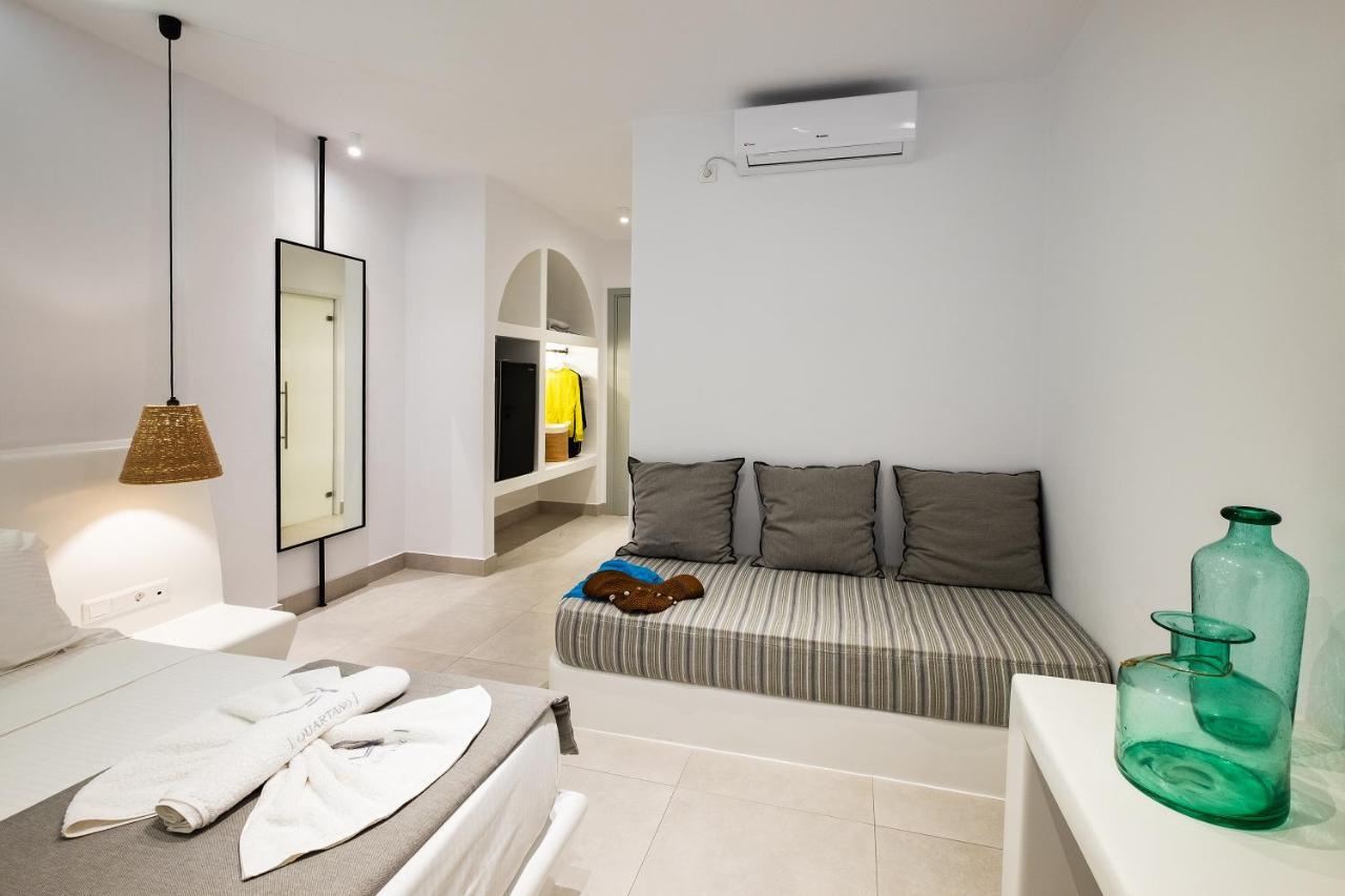 Quartano Luxury Cycladic Residence, Adults Only Naousa Exteriör bild